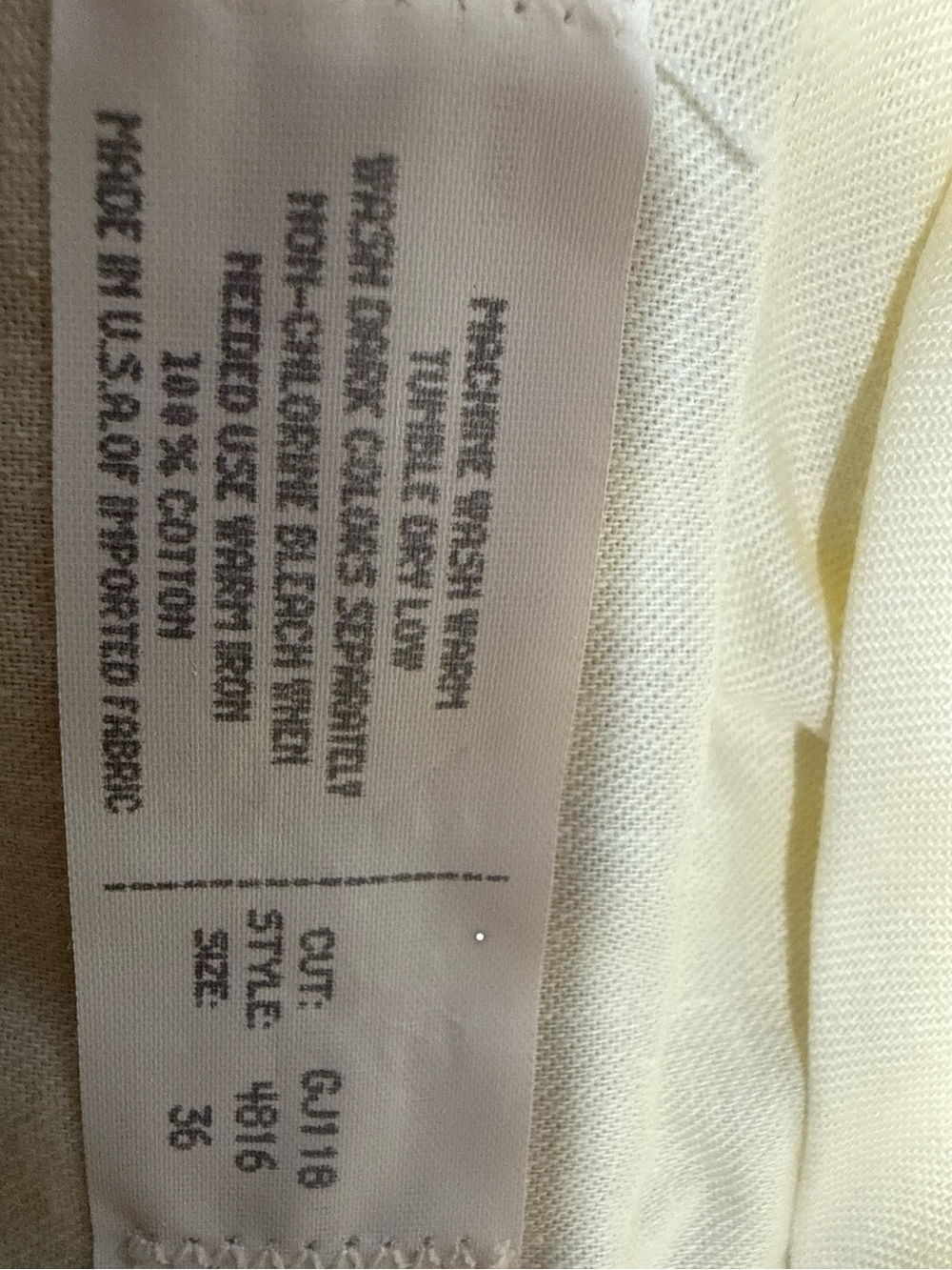 Brooks Brothers Men’s Corduroy Pants Size 36 Camel Tan Pleated Cuffed 100% Cotto - Picture 6 of 6